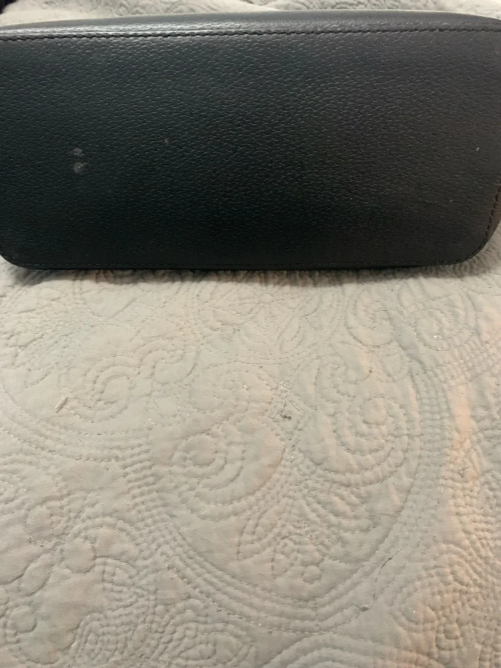 Kate Spade Cream and Black Two-Tone Soft Handbag